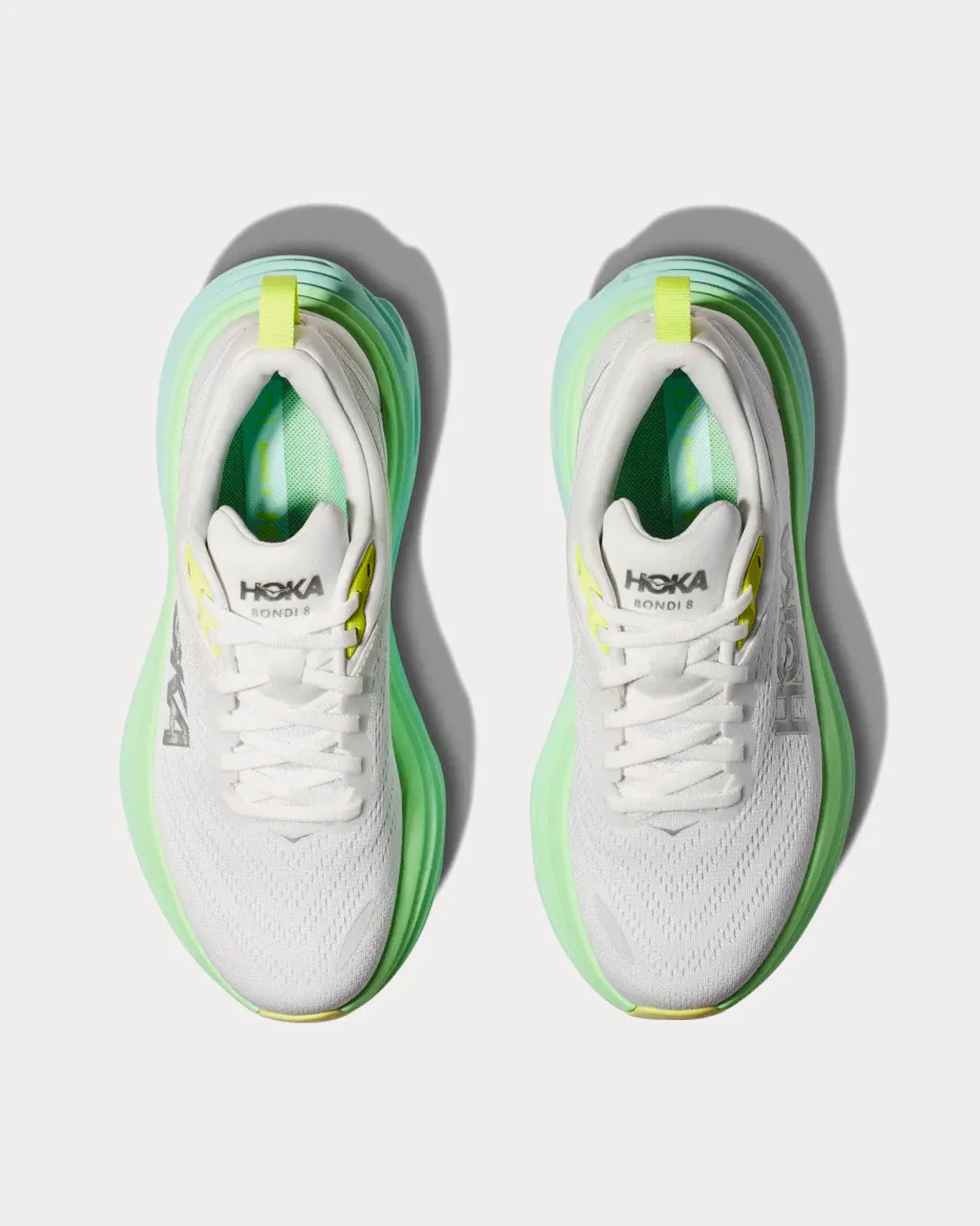 Bondi 8 Blanc De Blanc / Sunlit Ocean Running Shoes