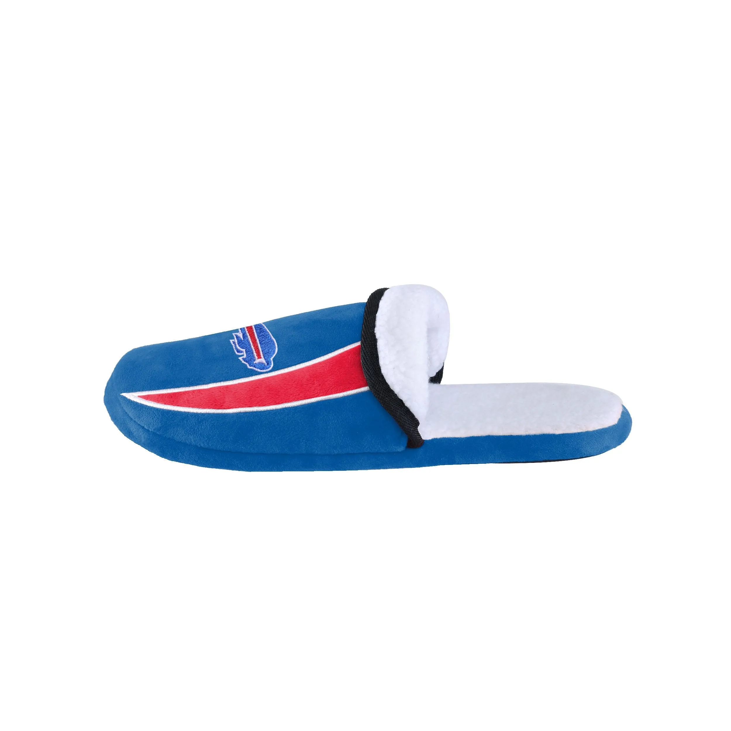Buffalo Bills NFL Mens Sherpa Slide Slippers