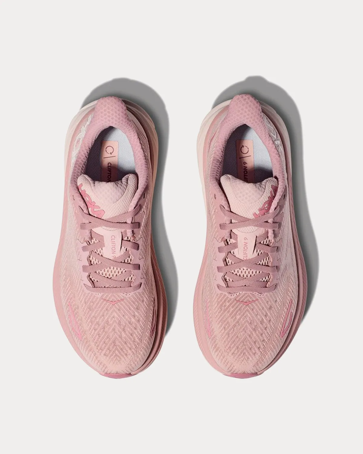 Clifton 9 Pale Mauve / Peach Whip Running Shoes