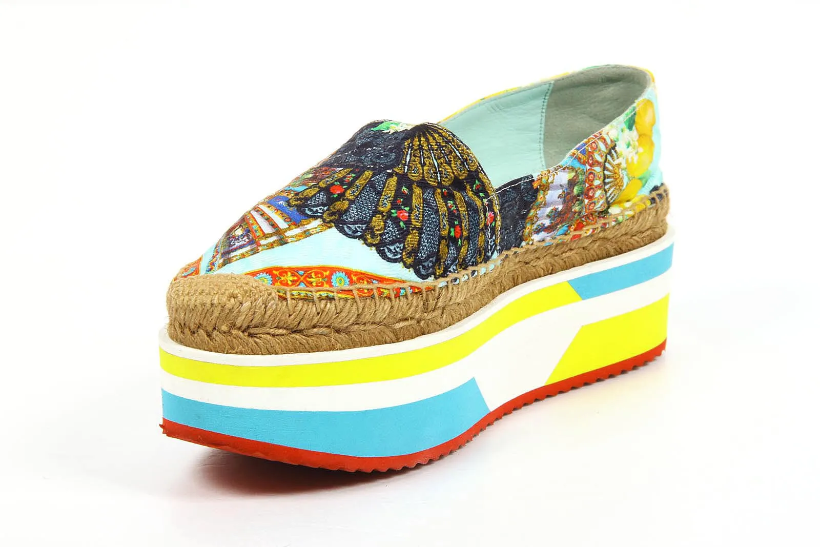 Dolce & Gabbana ladies espadrillas C18990 AF487 8R833