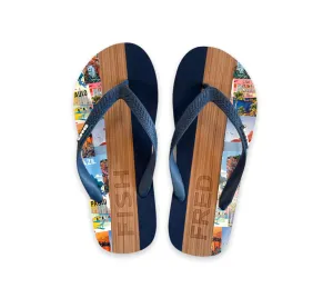 Flip Flop Brazil posters multicolor
