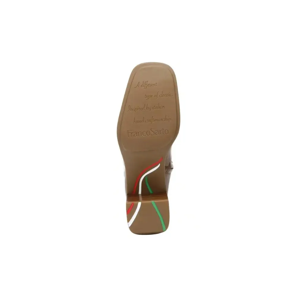 Forla Hazelnut Leather Franco Sarto Tall Boots