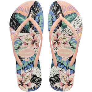 Havaians Womens Slim Animal Floral Sandals