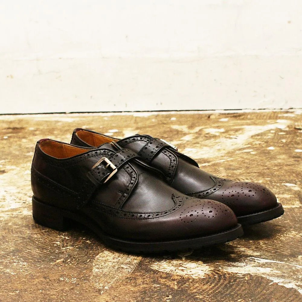 Monk Strap Brogue Shoes