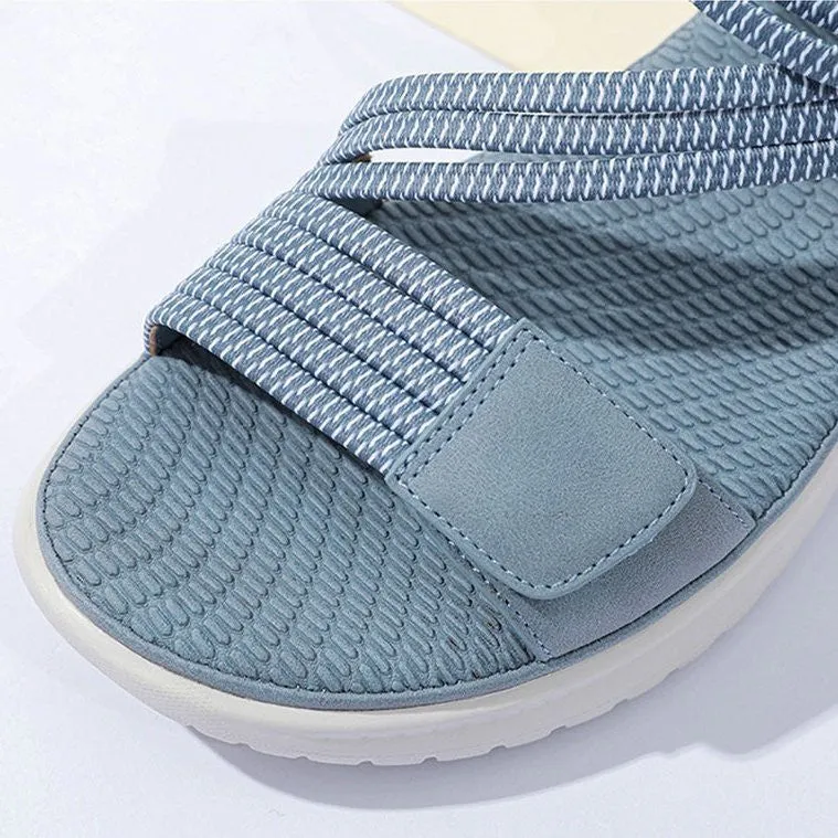 OCW Best Orthopedic Sandals For Women EVA Flat Sole Hook&loop Leisure