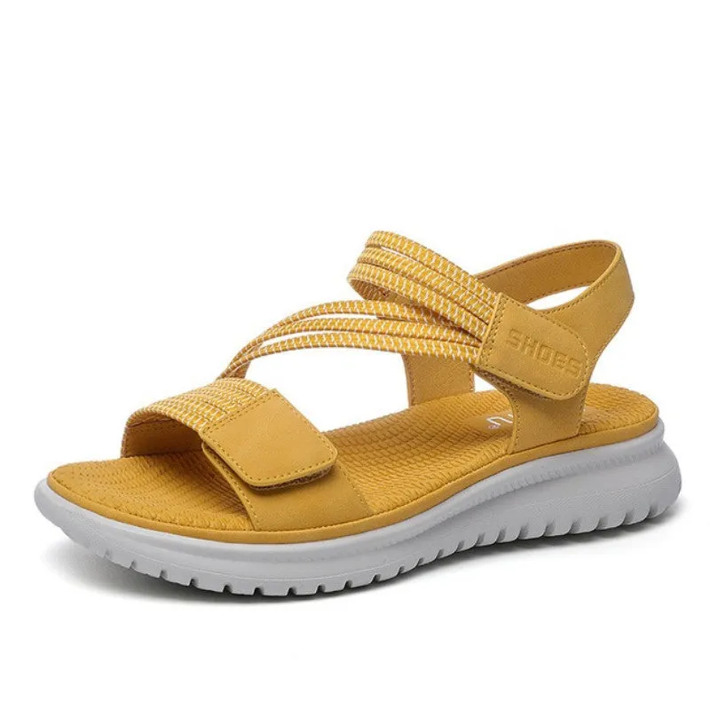 OCW Best Orthopedic Sandals For Women EVA Flat Sole Hook&loop Leisure