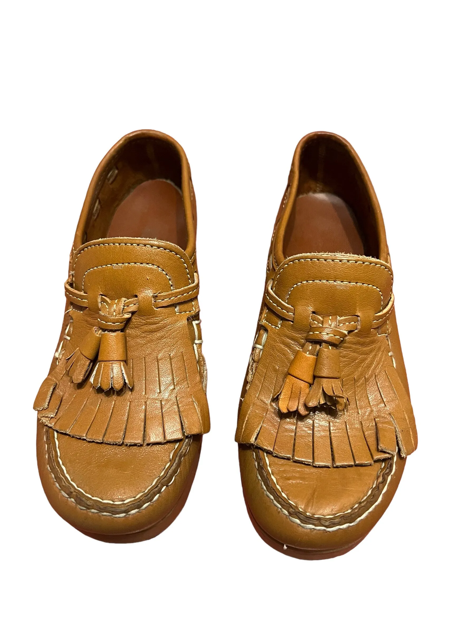 Vintage platform shoes loafers Dexter 5.5 M