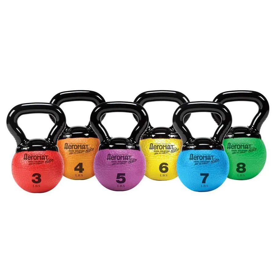 Warrior Rubber-Covered Medicine Ball Kettlebells