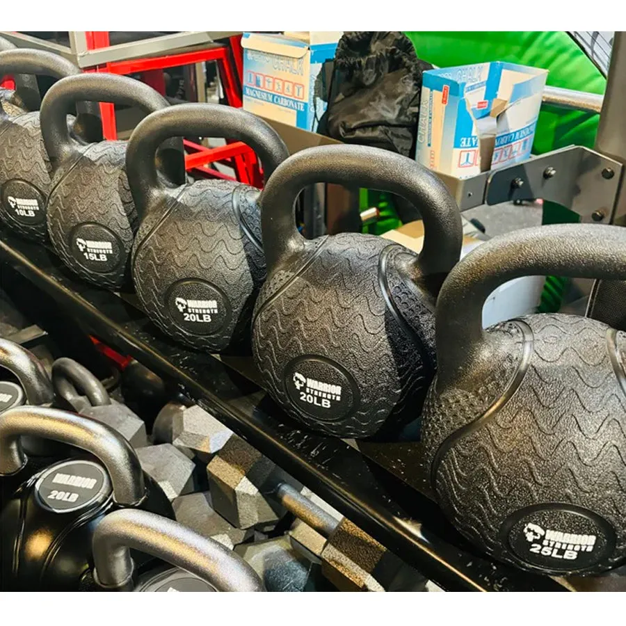 Warrior Rubber Kettlebells w/ Rubber Handle