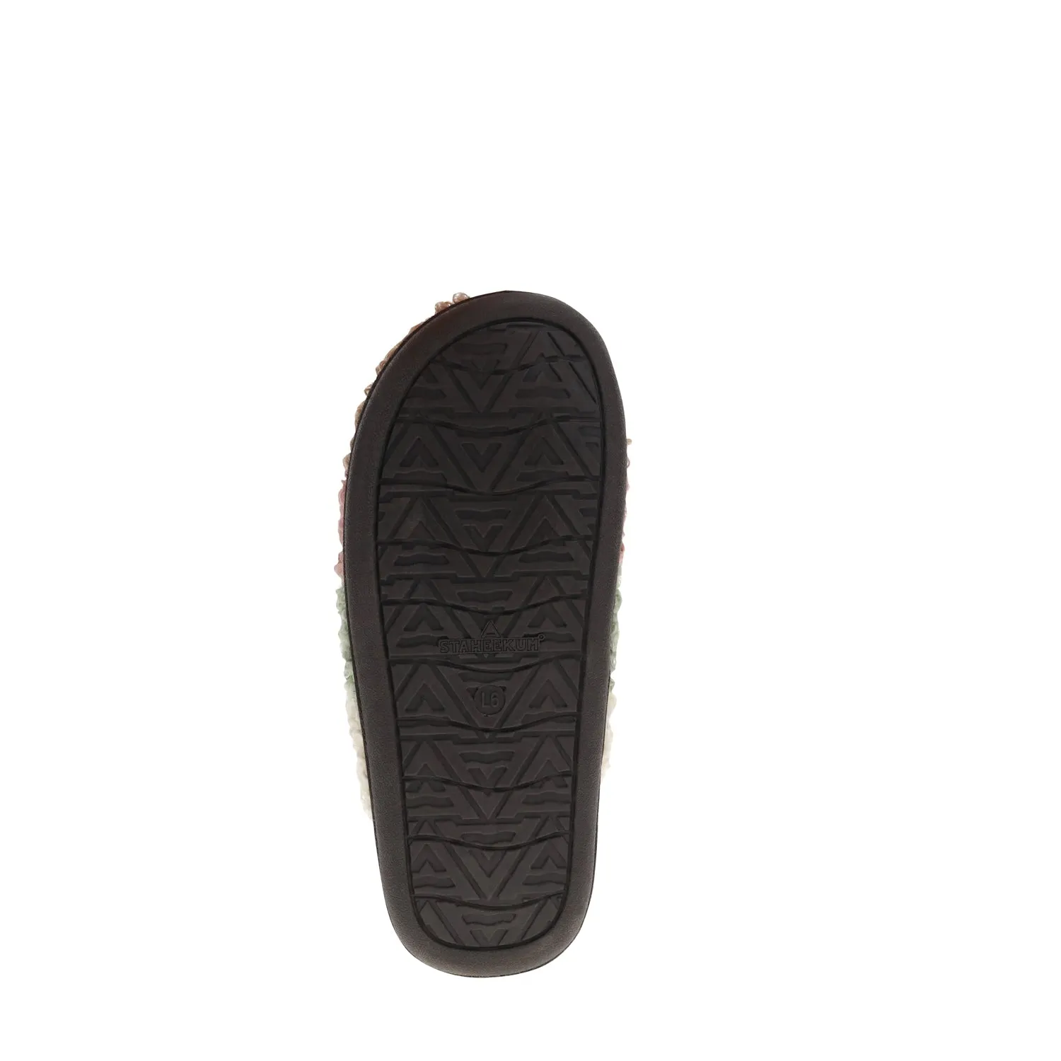 Women's Clemson Slipper - Natural Multi